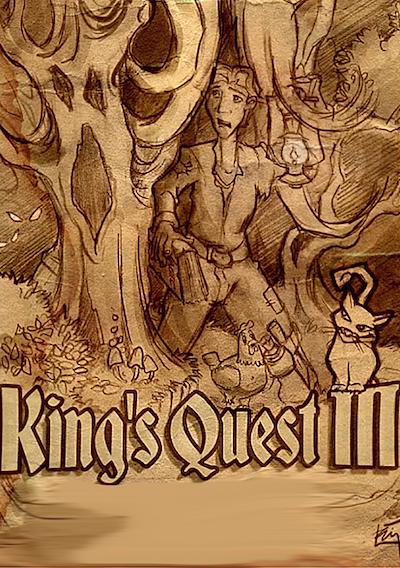 Cover image for the game King's Quest III Redux: To Heir is Human