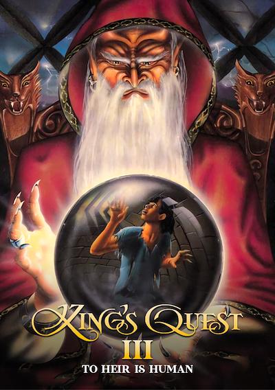 Cover image for the game King's Quest III: To Heir is Human