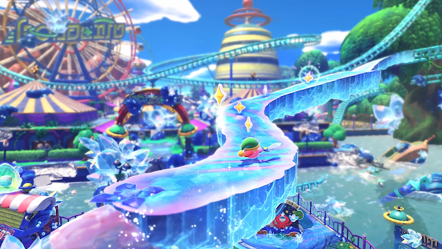 Image for the game Kirby and the Forgotten Land: Nintendo Switch 2 Edition + Star-Crossed World