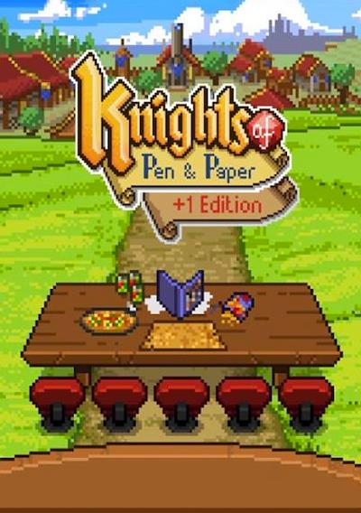 Cover image for the game Knights of Pen and Paper +1 Edition