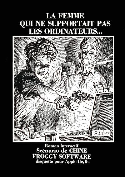 Cover image for the game La femme qui ne supportait pas les ordinateurs