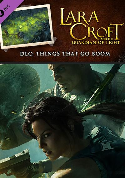 Cover image for the game Lara Croft and the Guardian of Light: Things that Go Boom - Challenge Pack 2