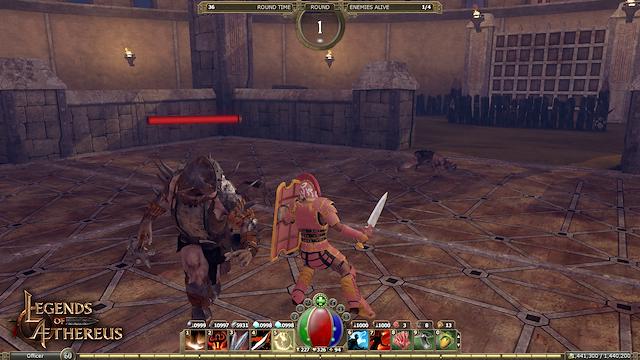 Image for the game Legends of Aethereus