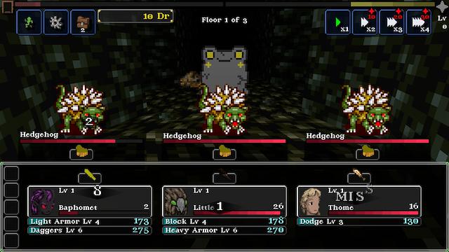 Image for the game Legends of Dragaea: Idle Dungeons