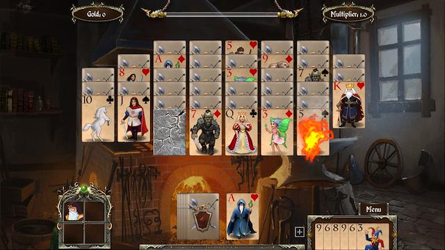 Image for the game Legends of Solitaire: Curse of the Dragons