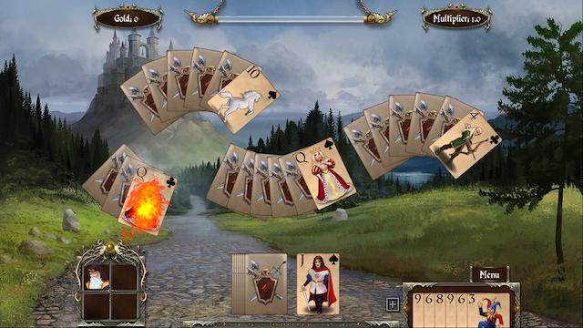 Image for the game Legends of Solitaire: Curse of the Dragons