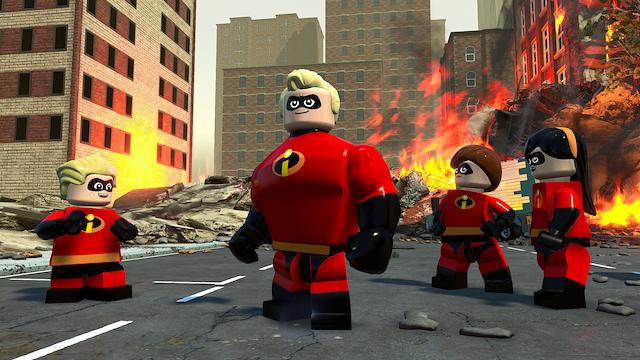 Image for the game LEGO The Incredibles