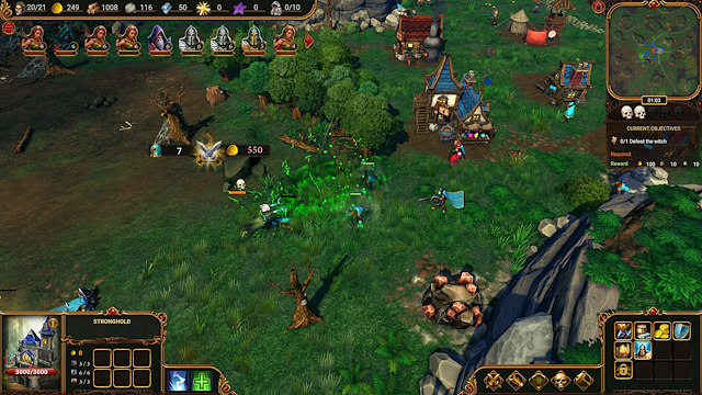 Image for the game Lessaria: Fantasy Kingdom Sim