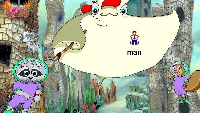 Image for the game Let's Go Read: An Ocean Adventure