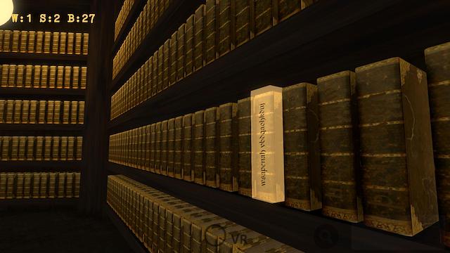 Image for the game Library of Babel 3D