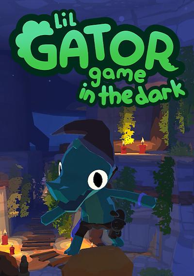 Cover image for the game Lil Gator Game: In the Dark