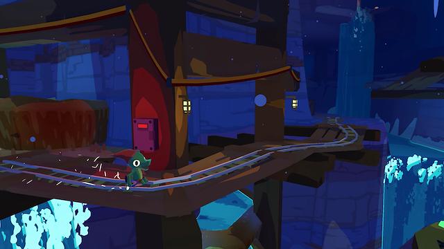 Image for the game Lil Gator Game: In the Dark