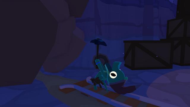 Image for the game Lil Gator Game: In the Dark