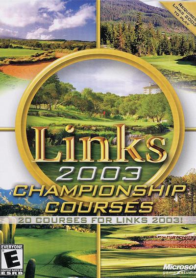 Cover image for the game Links 2003: Championship Courses