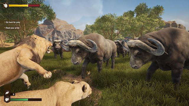 Image for the game Lion Simulator RPG: Animal Battle Survive