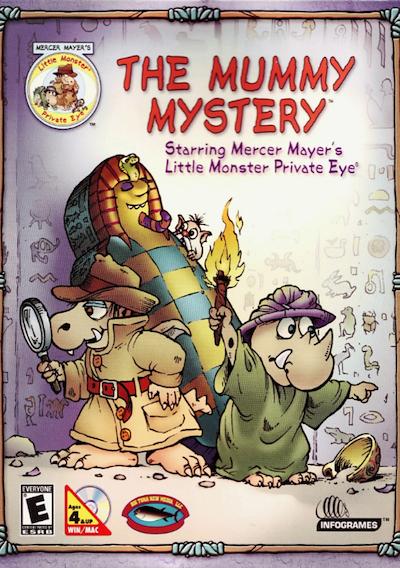 Cover image for the game Little Monster Private Eye: The Mummy Mystery