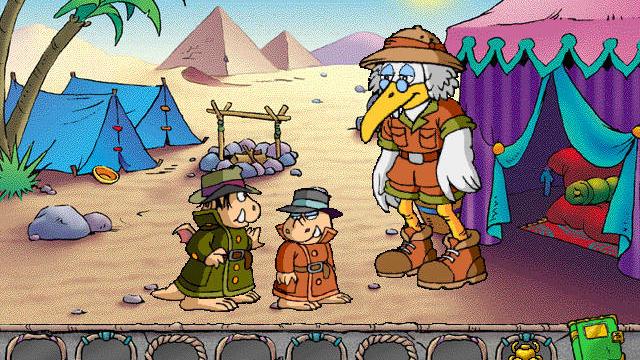 Image for the game Little Monster Private Eye: The Mummy Mystery