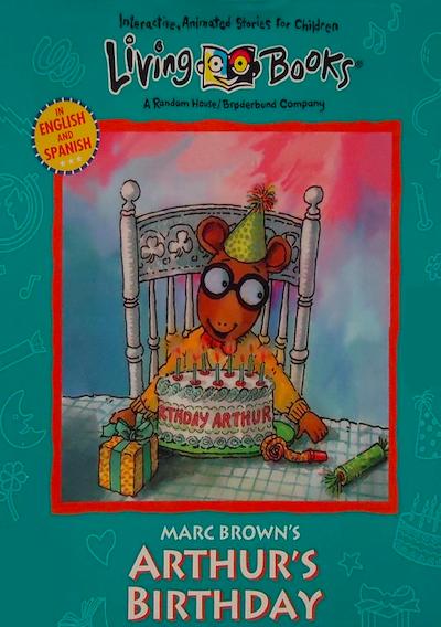 Cover image for the game Living Books: Arthur's Birthday