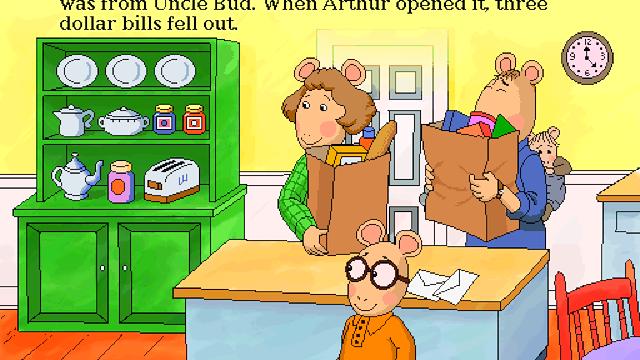 Image for the game Living Books: Arthur's Birthday