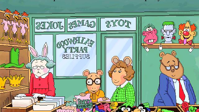 Image for the game Living Books: Arthur's Birthday