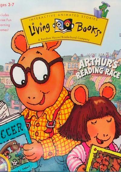 Cover image for the game Living Books: Arthur's Reading Race