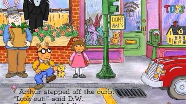 Image for the game Living Books: Arthur's Reading Race