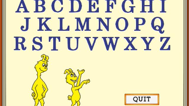 Image for the game Living Books: Dr. Seuss's ABC