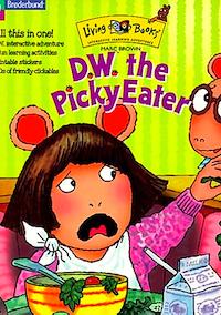 Cover image for the game Living Books: D.W. the Picky Eater