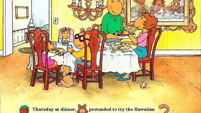 Image for the game Living Books: D.W. the Picky Eater