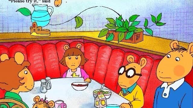 Image for the game Living Books: D.W. the Picky Eater