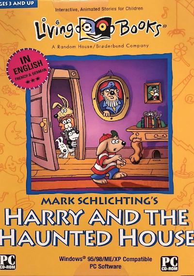 Cover image for the game Living Books: Harry and the Haunted House