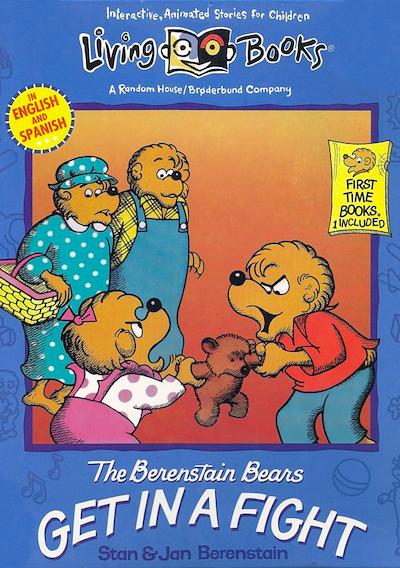 Cover image for the game Living Books: The Berenstain Bears Get in a Fight
