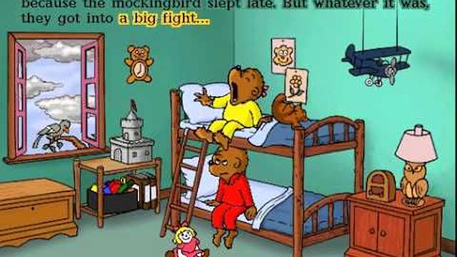 Image for the game Living Books: The Berenstain Bears Get in a Fight