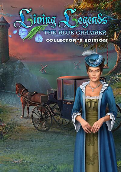 Cover image for the game Living Legends: The Blue Chamber Collector's Edition
