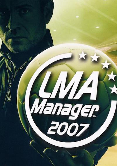 Cover image for the game LMA Manager 2007
