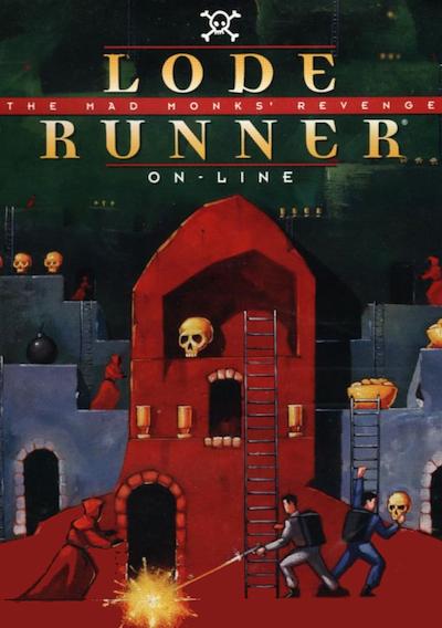 Cover image for the game Lode Runner On-Line: The Mad Monks' Revenge
