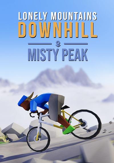 Cover image for the game Lonely Mountains: Downhill - Misty Peak