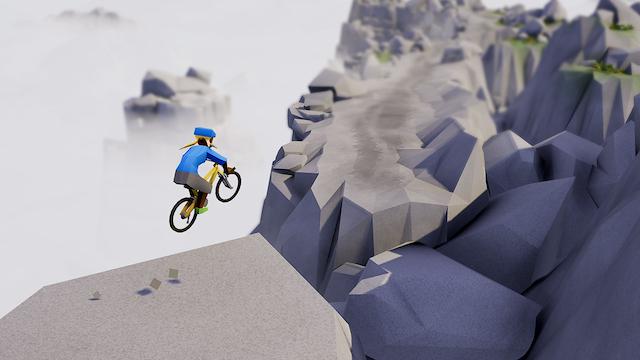 Image for the game Lonely Mountains: Downhill - Misty Peak
