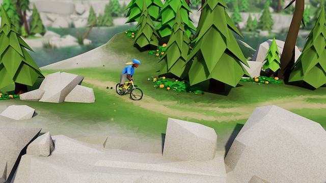Image for the game Lonely Mountains: Downhill - Misty Peak