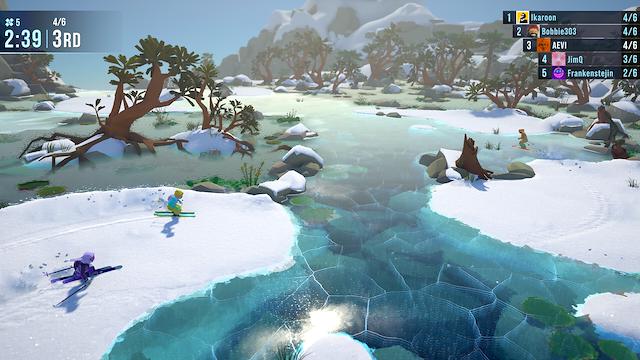 Image for the game Lonely Mountains: Snow Riders