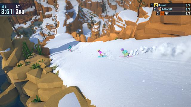 Image for the game Lonely Mountains: Snow Riders