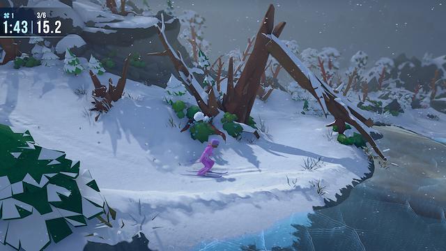 Image for the game Lonely Mountains: Snow Riders