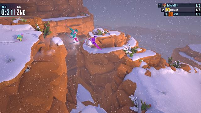 Image for the game Lonely Mountains: Snow Riders
