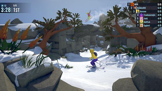 Image for the game Lonely Mountains: Snow Riders