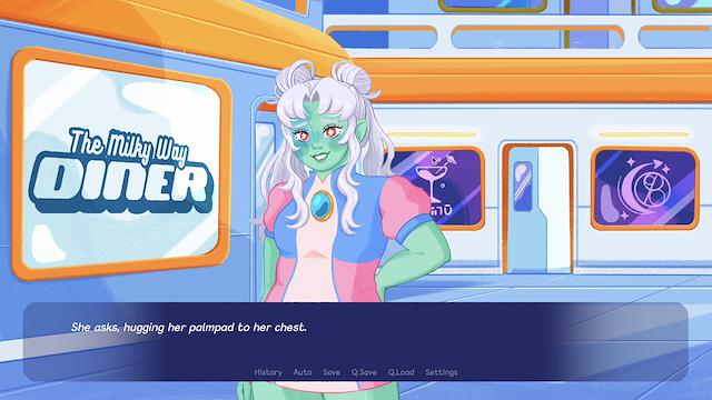 Image for the game Love at The Milky Way Diner