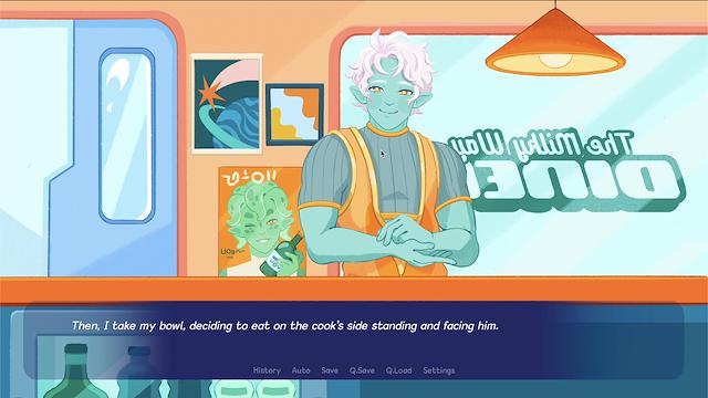 Image for the game Love at The Milky Way Diner