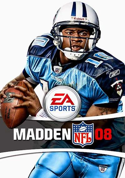 Cover image for the game Madden NFL 08