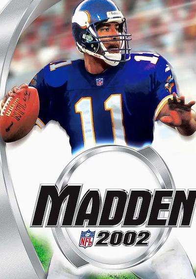 Cover image for the game Madden NFL 2002