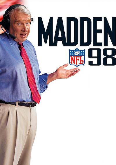 Cover image for the game Madden NFL 98