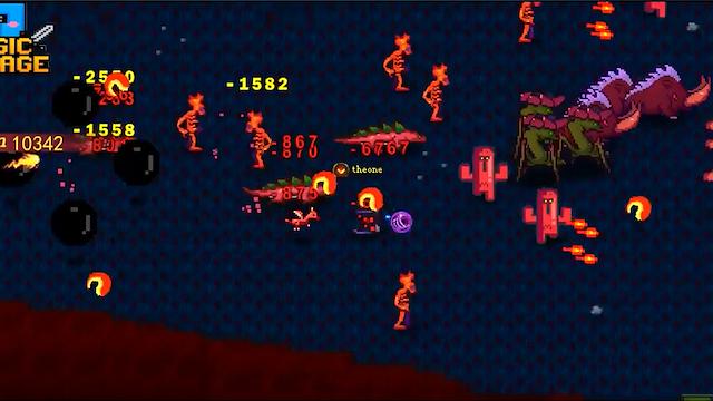 Image for the game Magic Barrage - Bitferno